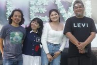 Suasana konferensi pers peluncuran single Cerita Manis milik Levi. (Foto: GNWN)