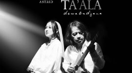 Poster promosi single Lillahi Ta'ala milik Dewa Budjana dan Astrid. (Foto: Lemmon Music)
