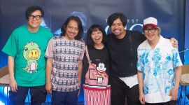 Suasana konferensi pers rencana konser grup band Gigi. (Foto: RHD)