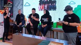Suasana konferensi pers Bungo Fest 2023.
