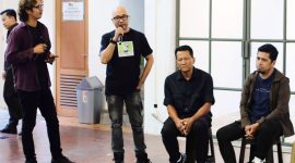 Suasana konferensi pers sosialisasi Kaset Awards 2023. (Foto: Ibonk)