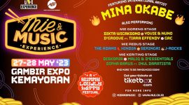 Poster festival Mie & Music Experience 2023. (Foto: NLE)