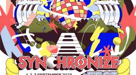 Karya visual Synchronize Fest 2023.