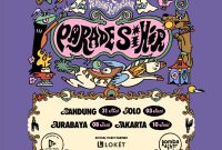 Poster tur konser Parade Sihir milik Lomba Sihir.