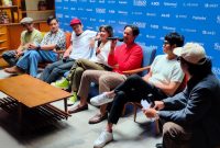 Suasana konferensi pers konser Maliq & DEssentials.