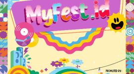 Poster festival musik MyFest.id.