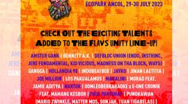 Poster line up fase 2 Flavs Festival 2023.