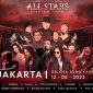 Poster promosi konser DEWA 19 featuring ALL STARS – STADIUM TOUR 2023 di GBK Jakarta.