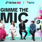 Suasana konferensi pers Gimme The Mic.