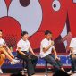Suasana konferensi pers Synchronize Fest 2023.