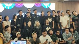 Suasana konferensi pers The Sounds Project Volume 6.