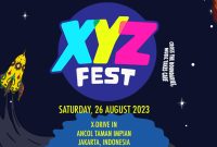 Poster acara XYZ Festival. (Foto: Sound Rhytm)