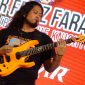 Gitaris Bless the Knights, Fritz Faraday saat tampil di Surabaya Music Expo (SMEX) 2023. (Foto: Istimewa)