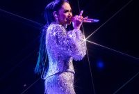 Penampilan Kris Dayanti dalam konser Semesta. (Foto: Nareend)