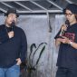Ncek Gaul dan Eno Suratno Wongsodimedjo saat memandu acara Swag Event. (Foto: I Wayan Bagiartana)