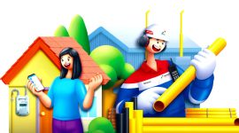 Ilustrasi Jargas Rumah Tangga GASKITA PGN. (Foto: PGN/Pelopor.id)