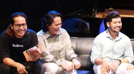 Suasana konferensi pers peluncuran single Women milik grup band Nemo. (Foto: Reallist Management)