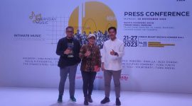 Suasana konferensi pers pengumuman Everyday Festival 2023. (Foto: Eno Dimedjo)