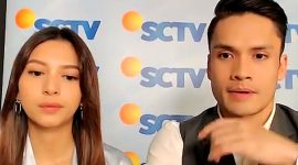 Bintang sinetron Takdir Cinta yang Kau Pilih, Randy Pangalila dan Alisia Rininta. (Foto: Tangkapan Layar)