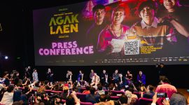 Dokumentasi konferensi pers film Agak Laen. (Foto: Istimewa)