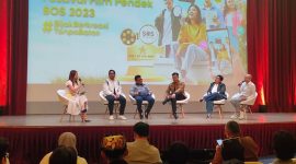 Suasana Malam Anugerah Karya Festival Film Pendek Save Our Socmed (SOS) 2023. (Foto: Istimewa)