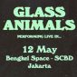 Poster konser Glass Animals di Jakarta. (Foto: Ismaya)