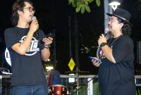 Duo MC Swag Event, Eno Suratno Wongsodimedjo dan Ncek Gaul. (Foto: I Wayan Bagiartana)