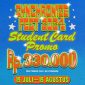 Poster promosi student card Synchronize Fest 2024. (Foto: Istimewa)