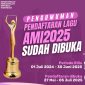 Poster pendaftaran lagu Anugerah Musik Indonesia (AMI) Awards 2025. (Foto: Istimewa)