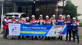 Penyaluran perdana gas PGN di Cluster Althia Park, Bintaro Jaya pada Selasa, 27 Mei 2025. (Foto: Istimewa)