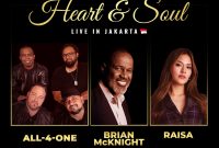 Poster konser Heart & Soul Live in Jakarta 2025. (Foto: Istimewa)