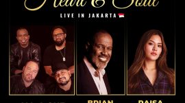 Poster konser Heart & Soul Live in Jakarta 2025. (Foto: Istimewa)