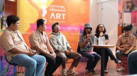 Suasana konferensi pers FINNA Art of the Year 2025. (Foto: Istimewa)
