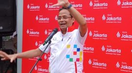 Hari Ulang Tahun ke 498 Jakarta jadi momentum untuk memperkenalkan logo baru dan nama Bank Jakarta. (Foto: Istimewa)