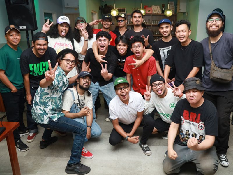 Program musik mingguan, Main-Main di Cipete episode 15 menghadirkan Trodon, Lollypop Monster, Crayon Cosmos, Heylo Jeylo, dan Defodio. (Foto: I Wayan Bagiartana)