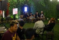 Suasana peluncuran inisiatif kolektif bagi musisi lintas genre di Tangerang Raya, Soundwich. (Foto: Istimewa)