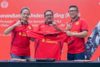 Bank Jakarta siap menyatakan dukungannya kepada klub sepak bola Persija. (Foto: Istimewa)