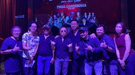 Suasana konferensi pers 