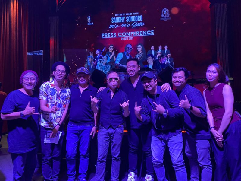 Suasana konferensi pers 