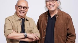 Dua penyanyi Indonesia, Ebiet G. Ade dan Iwan Fals. (Foto: Istimewa)