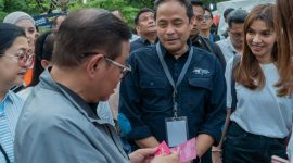 Gubernur Jakarta, Pramono Anung saat menghadiri Pasar Malem Narasi 2025. (Foto: Istimewa)