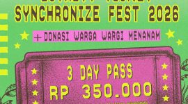 Loyalty ticket Synchronize Fest 2026. (Foto: Istimewa)