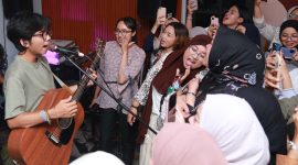 Dokumentasi perayaan ulang tahun ke-1 Main-Main di Cipete. (Foto: I Wayan Bagiartana)