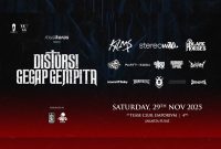 Poster promosi Distorsi Gegap Gempita. (Foto: Istimewa)