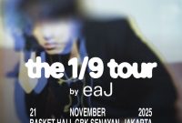 Poster konser The 1/9 Tour eaJ di Jakarta. (Foto: Istimewa)