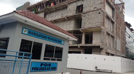 Suasana ruko Marinatama Mangga Dua (MMD). (Foto: QA)