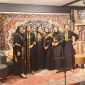 Personel grup nasyid SMA 3 Teladan, Jakarta, HASNA. (Foto: Aat)