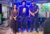 Suasana konferensi perilisan single Pohon milik Sandy Canester. (Foto: Istimewa)