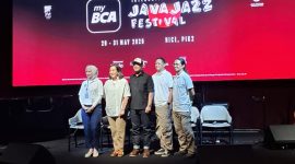 Suasana konferensi pers Java Jazz Festival 2026. (Foto: Istimewa)