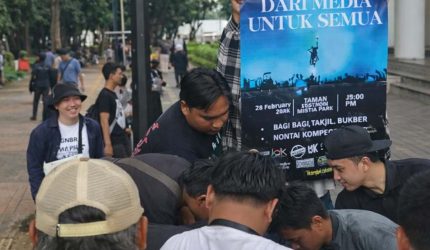 Dokumentasi aksi sosial, Dari Media Untuk Semua. (Foto: Istimewa)